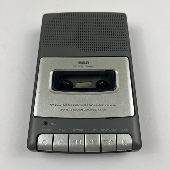 RCA Cassette Recorder RP3504-B Battery Tested No Charger - Picture 2 of 7